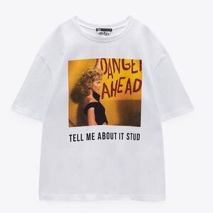 NWT Zara Grease Movie Sandy T Shirt Size Medium